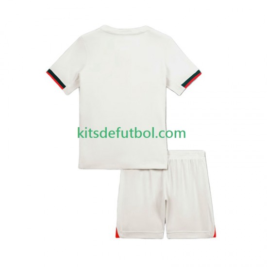 Equipación completa Niño Chelsea Camiseta de visitante 2025-2026 Manga Corta