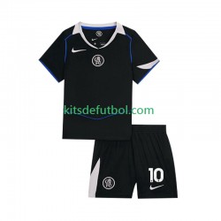 Equipación completa Niño Chelsea Cole Palmer 10 Camiseta alternativa 2025-2026 Manga Corta