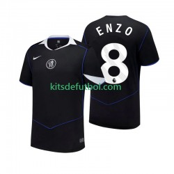 Chelsea Enzo Fernandez 8 Hombre Camiseta alternativa 2025-2026 Manga Corta