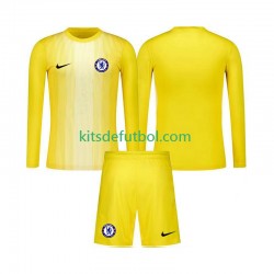 Equipación completa Niño Chelsea Portero Camiseta alternativa 2025-2026 Manga Larga