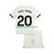 Equipación completa Niño Chelsea Joao Pedro 20 Camiseta de visitante 2025-2026 Manga Corta