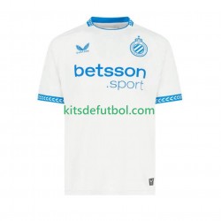 Club Brugge Hombre Camiseta de visitante 2025-2026 Manga Corta