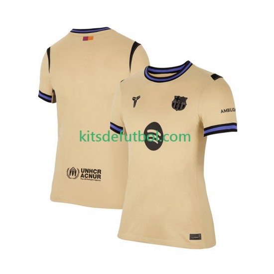FC Barcelona Mujer Camiseta de visitante 2025-2026 Manga Corta