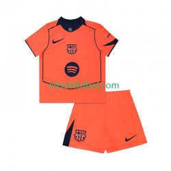 Equipación completa Niño FC Barcelona Camiseta alternativa 2025-2026 Manga Corta