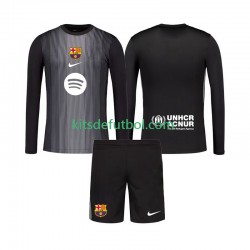 Equipación completa Niño FC Barcelona Portero Camiseta alternativa 2025-2026 Manga Larga