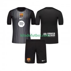 Equipación completa Niño FC Barcelona Portero Camiseta alternativa 2025-2026 Manga Corta