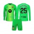 Equipación completa Niño FC Barcelona Portero Szczesny 25 Camiseta de local 2025-2026 Manga Larga