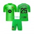Equipación completa Niño FC Barcelona Portero Szczesny 25 Camiseta de local 2025-2026 Manga Corta