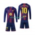 Equipación completa Niño FC Barcelona Lamine Yamal 10 Camiseta de local 2025-2026 Manga Larga