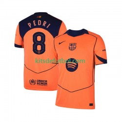 FC Barcelona Pedri 8 UCL Hombre Camiseta alternativa 2025-2026 Manga Corta