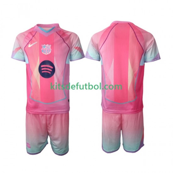 Equipación completa Niño FC Barcelona Special Camiseta de local 2025-2026 Manga Corta