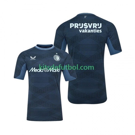 Feyenoord Rotterdam Hombre Camiseta de visitante 2025-2026 Manga Corta