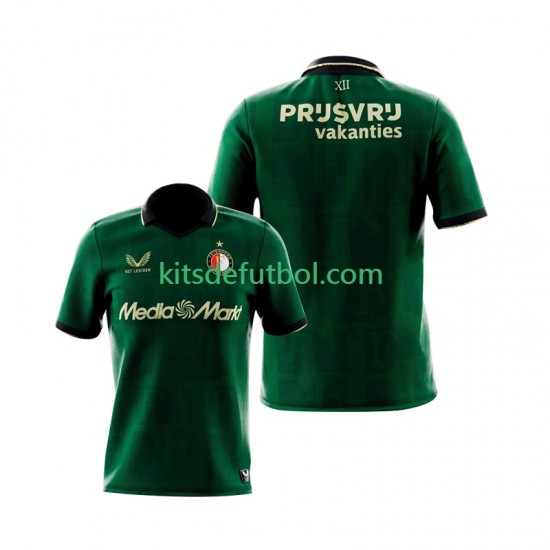 Feyenoord Rotterdam Hombre Camiseta Cuarta 2025-2026 Manga Corta