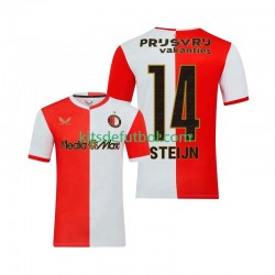 Feyenoord Rotterdam Sem Steijn 14 Hombre Camiseta de local 2025-2026 Manga Corta