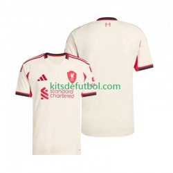 Liverpool Hombre Camiseta de visitante 2025-2026 Manga Corta