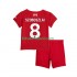 Equipación completa Niño Liverpool Dominik Szoboszlai 8 Camiseta de local 2025-2026 Manga Corta