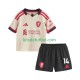 Equipación completa Niño Liverpool Federico Chiesa 14 Camiseta de visitante 2025-2026 Manga Corta