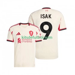 Liverpool ISAK 9 Hombre Camiseta de visitante 2025-2026 Manga Corta