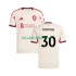 Liverpool Jeremie Frimpong 30 Hombre Camiseta de visitante 2025-2026 Manga Corta
