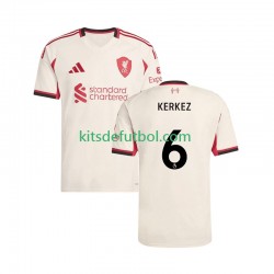 Liverpool Milos Kerkez 6 Hombre Camiseta de visitante 2025-2026 Manga Corta