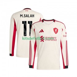 Liverpool Mohamed Salah 11 Hombre Camiseta de visitante 2025-2026 Manga Larga