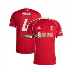 Liverpool Virgil van Dijk 4 Hombre Camiseta de local 2025-2026 Manga Corta
