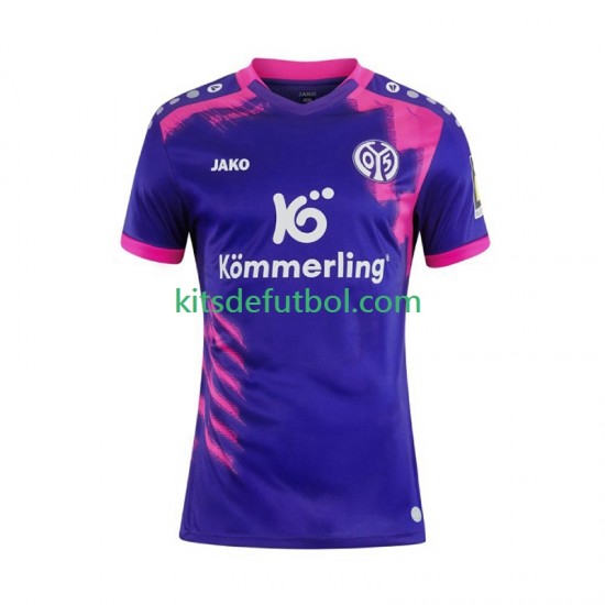 Mainz 05 Hombre Camiseta de visitante 2025-2026 Manga Corta