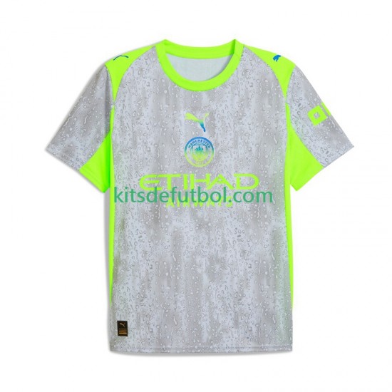 Manchester City Hombre Camiseta alternativa 2025-2026 Manga Corta