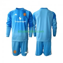 Equipación completa Niño Manchester United Portero Camiseta de local 2025-2026 Manga Larga