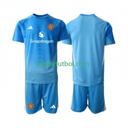 Equipación completa Niño Manchester United Portero Camiseta de local 2025-2026 Manga Corta