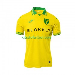Norwich City Hombre Camiseta de local 2025-2026 Manga Corta