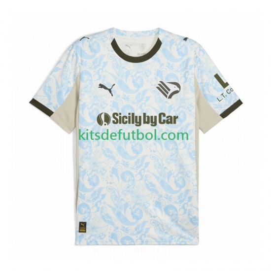 Palermo Hombre Camiseta alternativa 2024-2025 Manga Corta