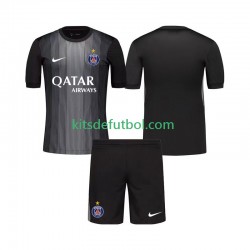 Equipación completa Niño Paris Saint-Germain Portero Camiseta de local 2025-2026 Manga Corta