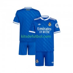 Equipación completa Niño Real Madrid Camiseta alternativa 2025-2026 Manga Corta