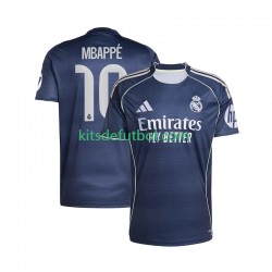 Real Madrid Kylian Mbappe 10 Hombre Camiseta de visitante 2025-2026 Manga Corta