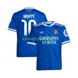 Real Madrid Kylian Mbappe 10 Hombre Camiseta alternativa 2025-2026 Manga Corta