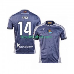 Estados Unidos Real Sociedad Takef Kubo 14 Hombre Camiseta de visitante 2025-2026 Manga Corta
