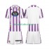 Equipación completa Niño Real Valladolid Camiseta de local 2025-2026 Manga Corta