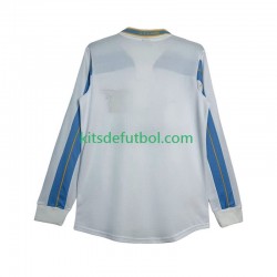 SS Lazio Retro 1999 2000 Hombre Camiseta de visitante Manga Larga