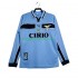 SS Lazio Retro 1998 1999 Hombre Camiseta de local Manga Larga