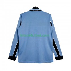 SS Lazio Retro 1998 1999 Hombre Camiseta de local Manga Larga