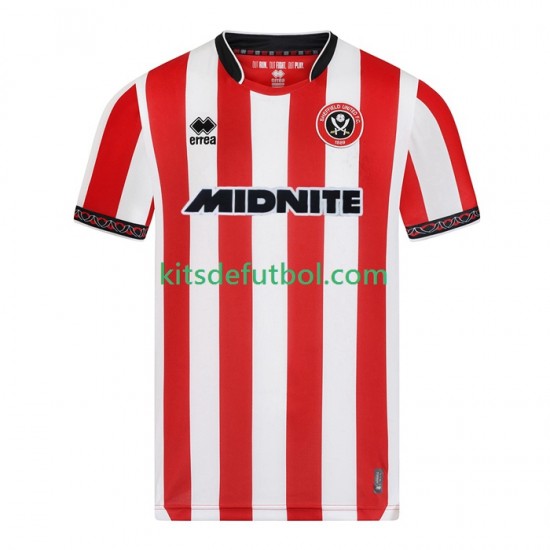 Sheffield United Hombre Camiseta de local 2025-2026 Manga Corta