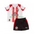 Equipación completa Niño Southampton Camiseta de local 2025-2026 Manga Corta
