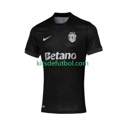 Sporting CP Hombre Camiseta de visitante 2025-2026 Manga Corta