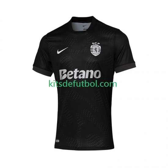 Sporting CP Hombre Camiseta de visitante 2025-2026 Manga Corta
