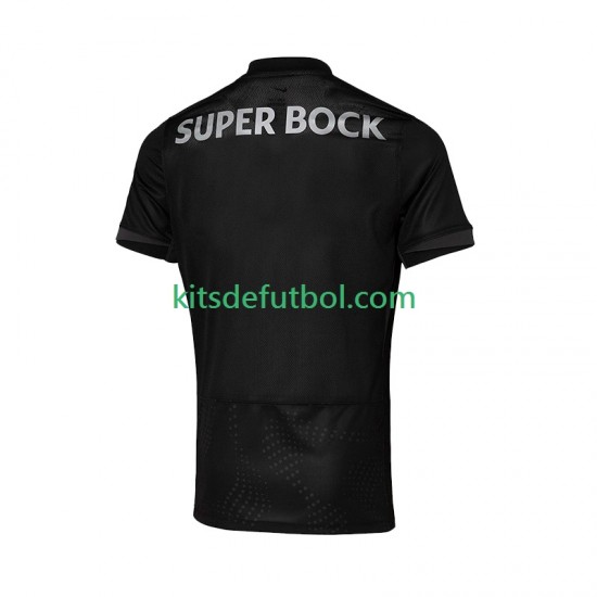Sporting CP Hombre Camiseta de visitante 2025-2026 Manga Corta