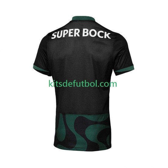 Sporting CP Hombre Camiseta de visitante Cuarta 2025-2026 Manga Corta