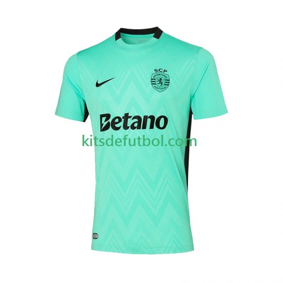 Sporting CP Hombre Camiseta alternativa 2025-2026 Manga Corta