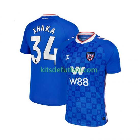 Sunderland Granit Xhaka 34 Hombre Camiseta de visitante 2025-2026 Manga Corta