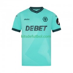 Wolverhampton Wanderers Hombre Camiseta de visitante 2024-2025 Manga Corta